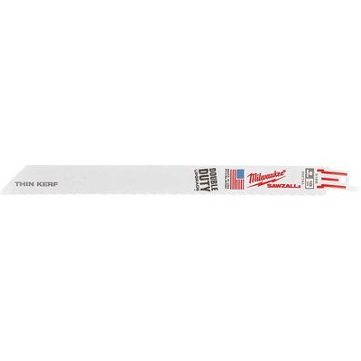 Milwaukee Heavy Duty Demolition Reciprocating Sabre Saw Blades 230mm Pack of 50