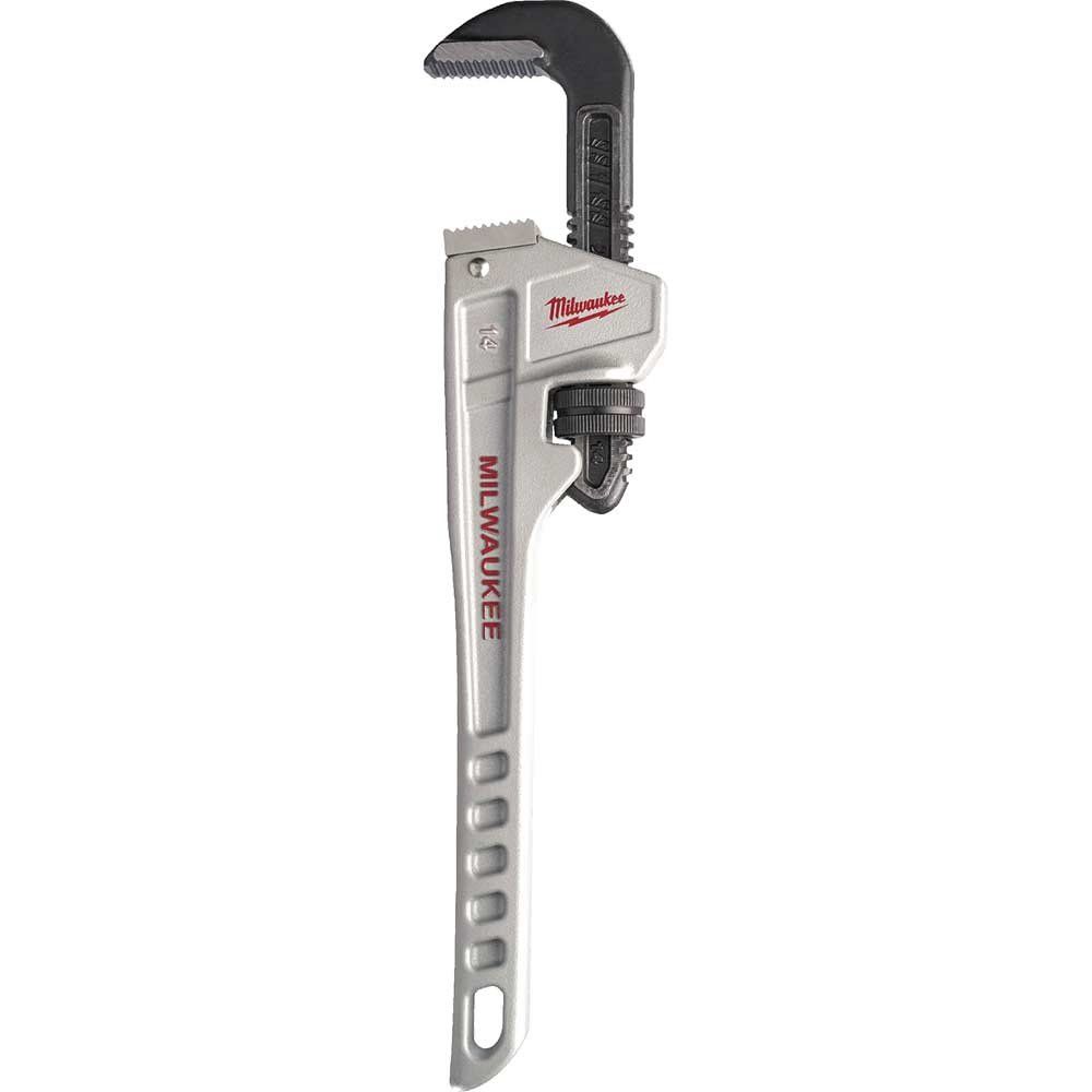 Milwaukee Aluminium Stilson Pipe Wrench 350mm - Image 1