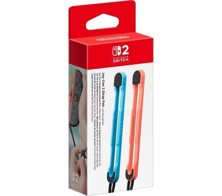 Nintendo Joy-Con 2 Straps (set of 2) Light Blue / Light Red