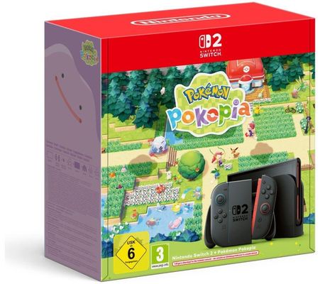 NINTENDO Switch 2 Pokemon Pokopia Bundle, Black - Thumbnail 2