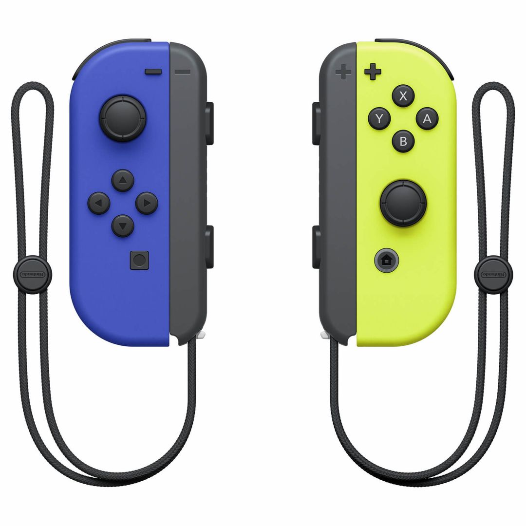 Nintendo Joy-Con Black, Blue, Yellow Bluetooth Gamepad Analogue / Digital Nintendo Switch - Image 1