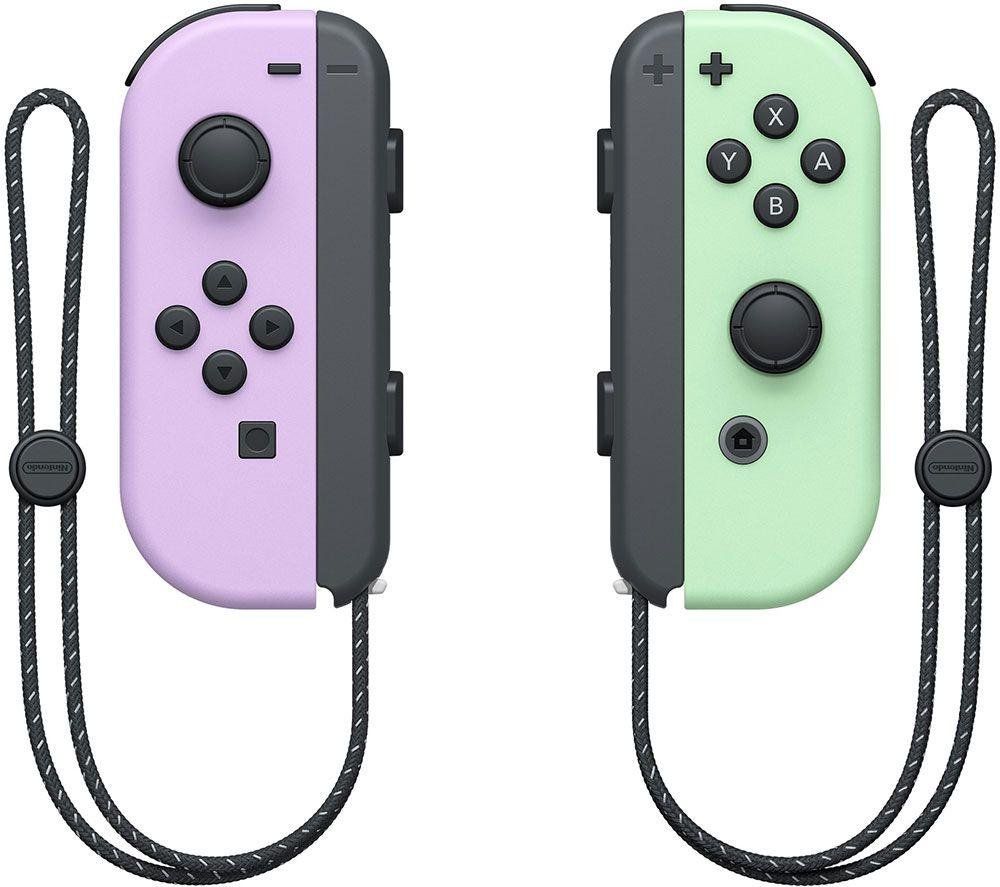 NINTENDO Switch Joy-Con Wireless Controllers - Pastel Purple & Pastel Green - Image 1