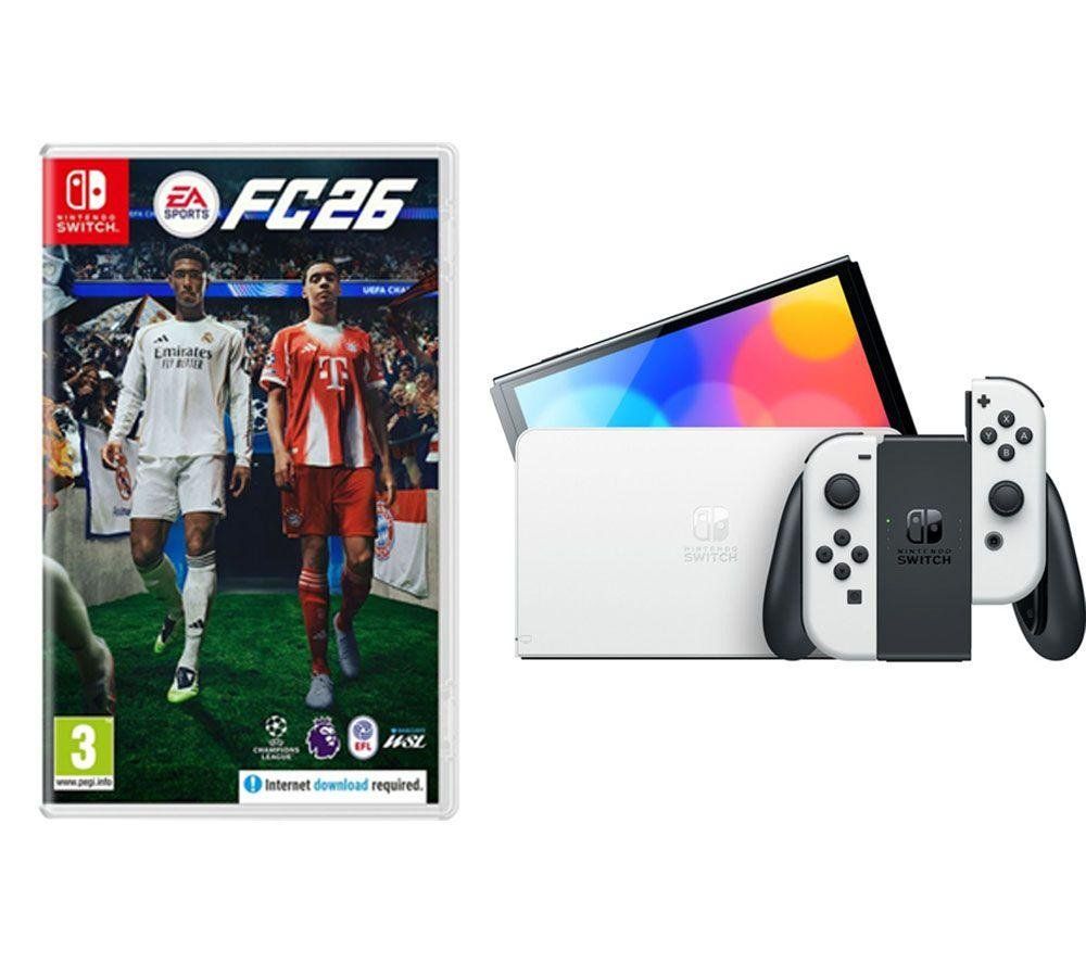 NINTENDO Switch OLED - White, White - Image 1