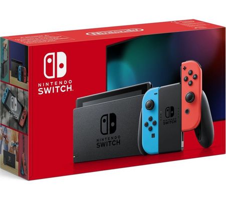 NINTENDO Switch - Neon Red & Blue, Blue,Red