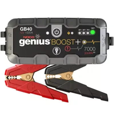 NOCO GB40 1000A 12V Boost Plus Jump Starter - Black & Grey - Thumbnail 4