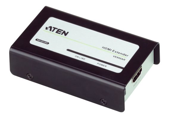 ATEN VE800AR AV repeater Black