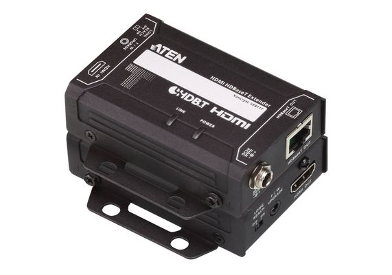 ATEN VE811 AV transmitter & receiver Black