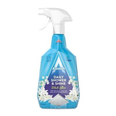 Astonish Daily Shower White Lillie's Cleaner 750ml - Thumbnail 2