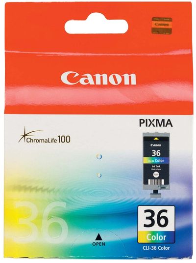Canon CLI-36 C/M/Y Colour Ink Cartridge