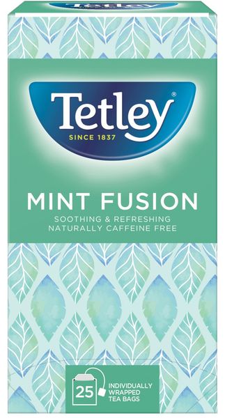 Tetley Mint Infusion Tea Bags (25 Pack) 1576A