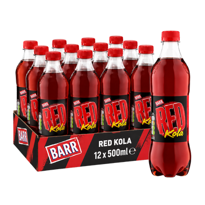 Barr Red Kola 12 x 500ml