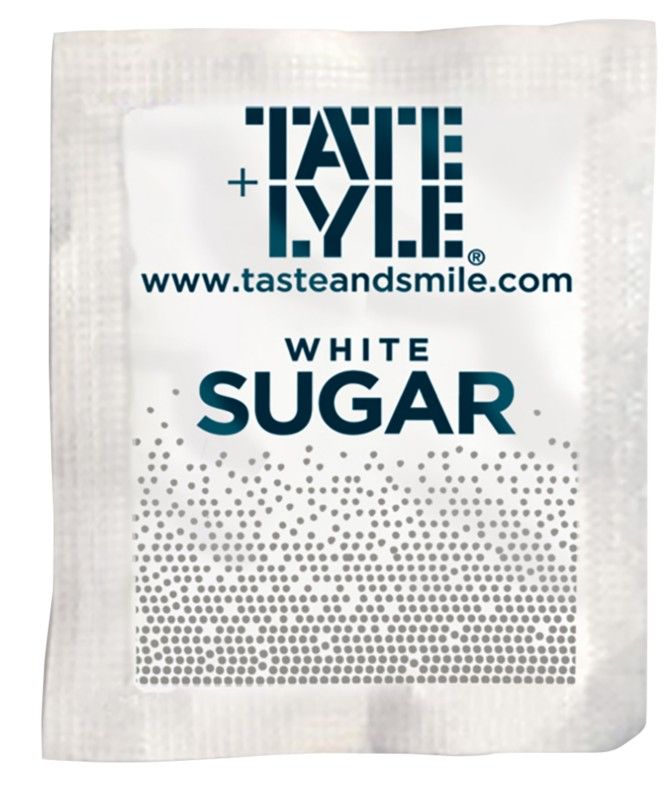 Tate & Lyle White Granulated Sugar Sachets (Pack 1000) - 0410774 - Image 1