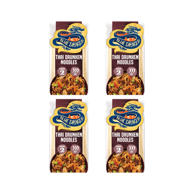 Blue Dragon Thai Drunken Noodles Kit 4 x 226g