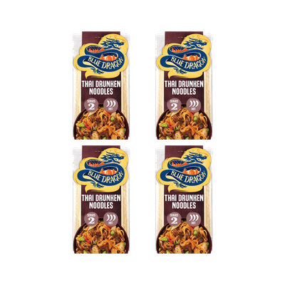 Blue Dragon Thai Drunken Noodles Kit 4 x 226g - Thumbnail 2