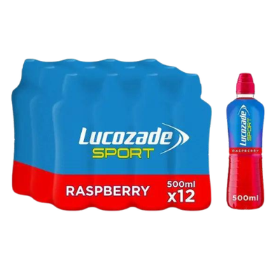 Lucozade Sport Raspberry 12 x 500ml Bottles - Thumbnail 2