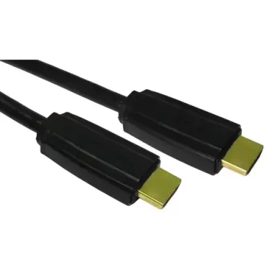 Cables Direct 5m High Speed HDMI with Ethernet Cable HDMI cable HDMI Type A (Standard) Black - Thumbnail 2
