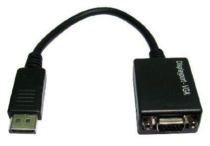 Cables Direct DisplayPort-VGA Black