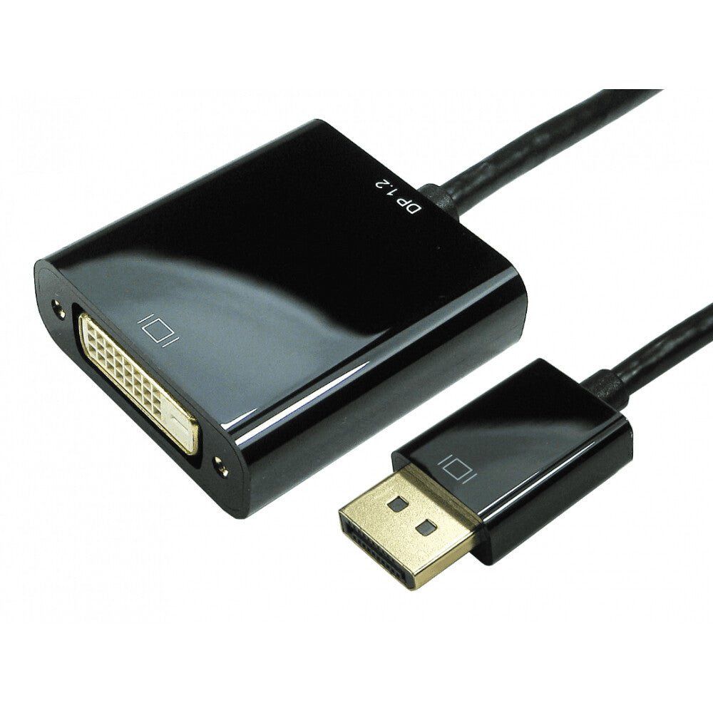 Cables Direct HDDP-DVI video cable adapter Black - Image 1