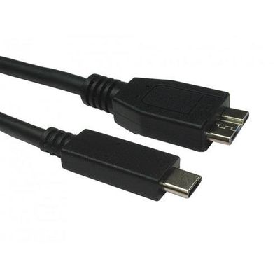 Cables Direct USB3C-97MICRO-2 USB cable USB 3.2 Gen 1 (3.1 Gen 1) 2 m Micro-USB B USB C Black