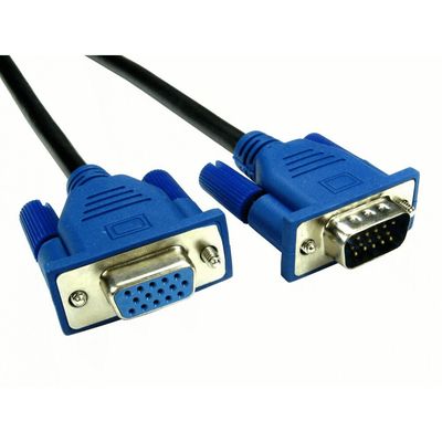 Cables Direct CDEX-LPLZ-23BL VGA cable 3 m VGA (D-Sub) Black Blue - Thumbnail 2