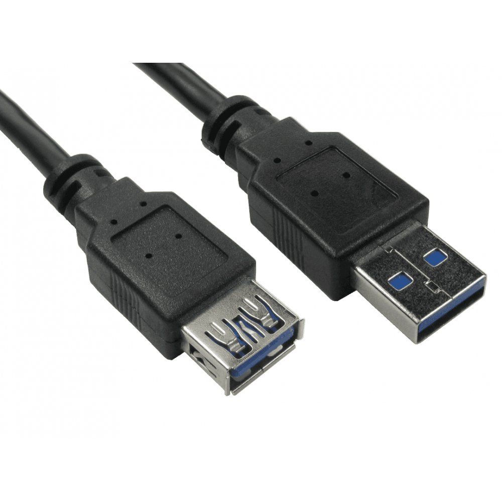 Cables Direct 99CDL3-825 USB cable USB 3.2 Gen 1 (3.1 Gen 1) 5 m USB A Black - Image 1