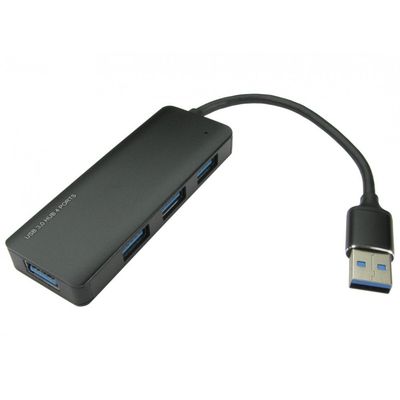 Cables Direct NLUSB3-422 interface hub USB 3.2 Gen 1 (3.1 Gen 1) Type-C 5000 Mbit/s Grey