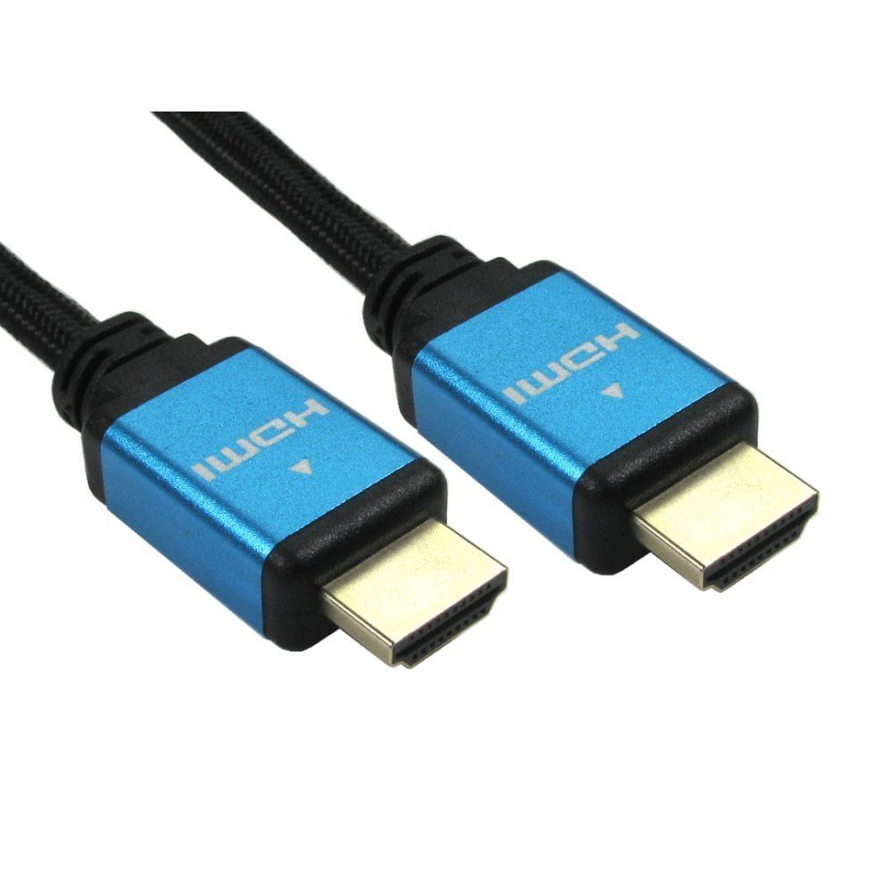 Cables Direct CDLHDUT8K-02BL HDMI cable 2 m HDMI Type A (Standard) Black, Blue - Image 1