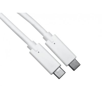 Cables Direct NLMOB-901 USB cable USB 3.2 Gen 2 (3.1 Gen 2) 1 m USB C White