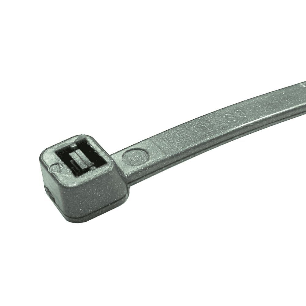 Cables Direct CT-300SIL cable tie Ladder cable tie Nylon Silver 100 pc(s) - Image 1