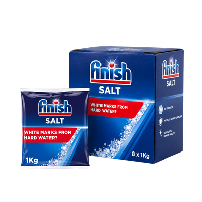 Finish Dishwasher Salt 8 x 1kg