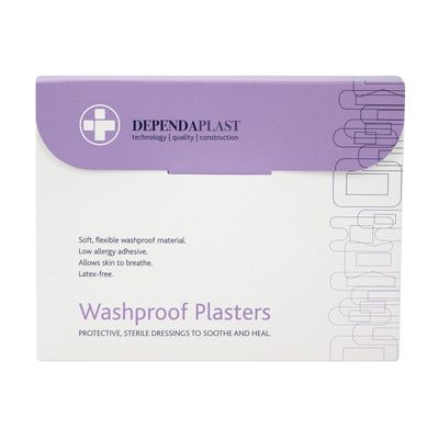 Reliance Medical Dependaplast Washproof Plasters Assorted (Pack of 100) 536