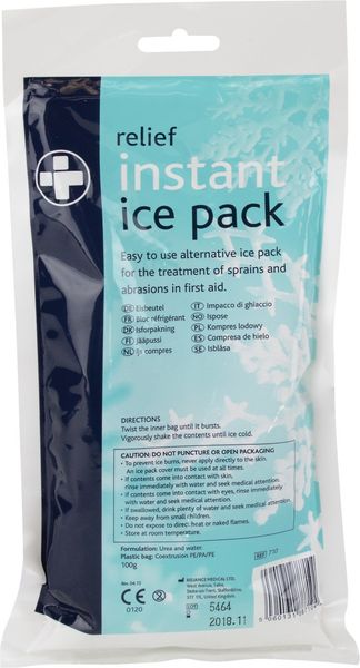 Reliance Medical Relief Instant Ice Pack 300x130mm Pack of 10 710
