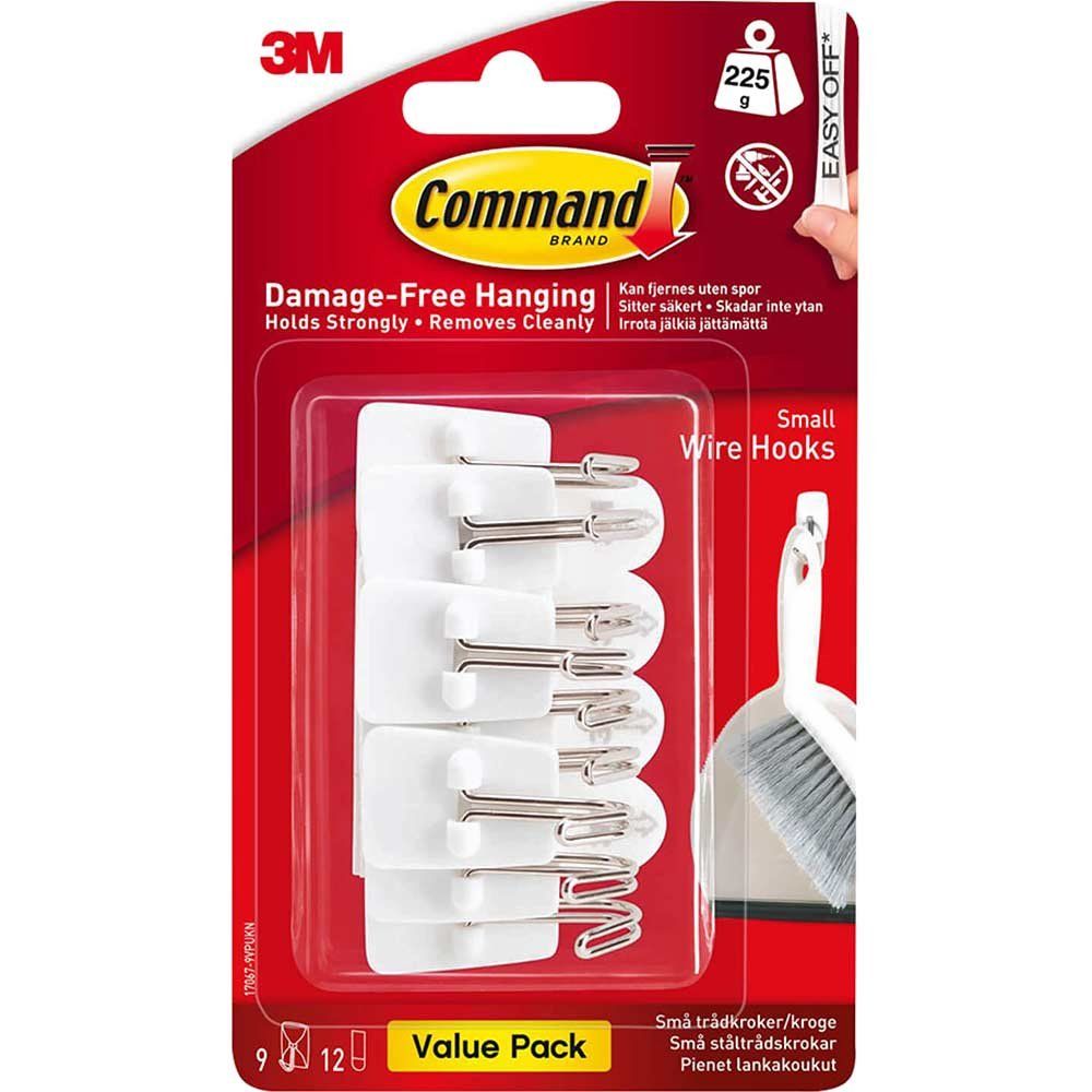 Command Adhesive Strip Wire Hooks - Image 1