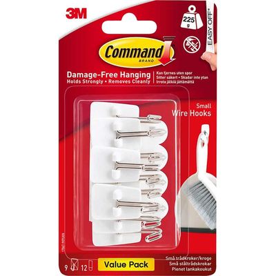 Command Adhesive Strip Wire Hooks