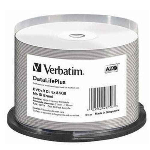 Verbatim DataLifePlus 8.5 GB DVD+R DL 50 pc(s) - Image 1