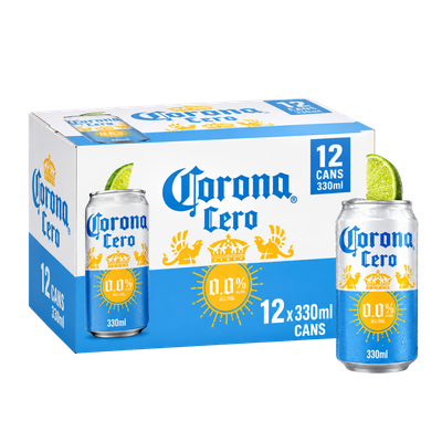 Corona Zero 0.0% Alcohol Free 12 x 330ml Cans