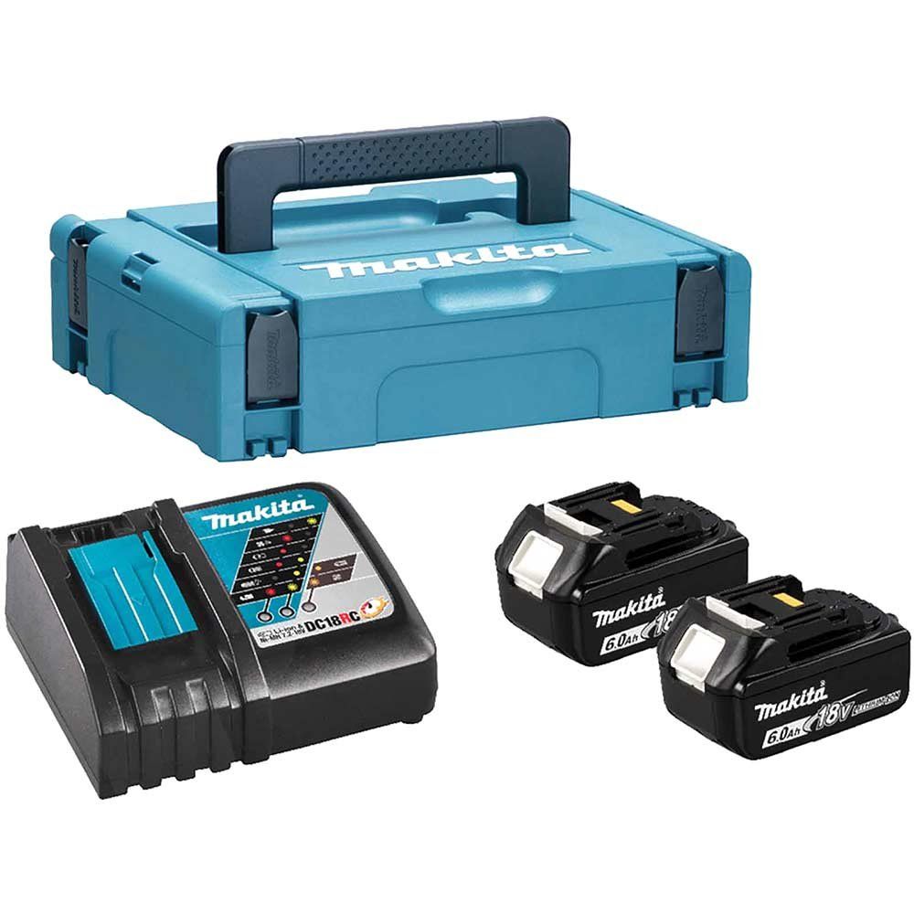 Makita 198119-8 18v LXT Cordless 2 Battery 6ah and Charger Kit 6ah - Image 1