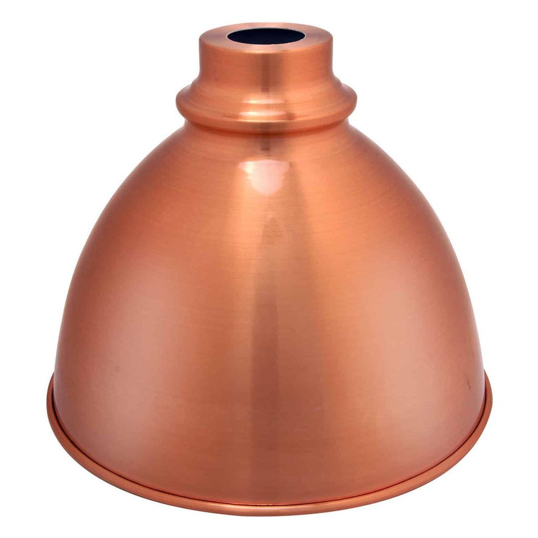 Opus 210mm Lamp Shade Industrial in Rose Gold - Image 1