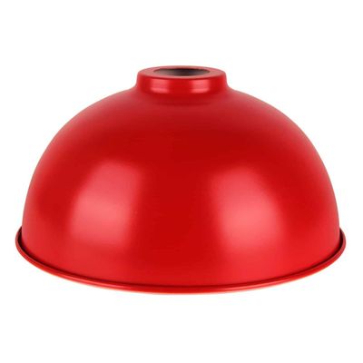 Opus 130mm Lamp Shade Dome in Red