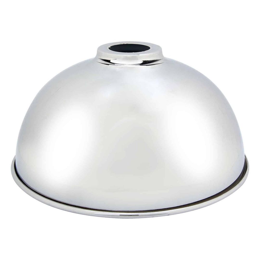 Opus 130mm Lamp Shade Dome in Chrome - Image 1