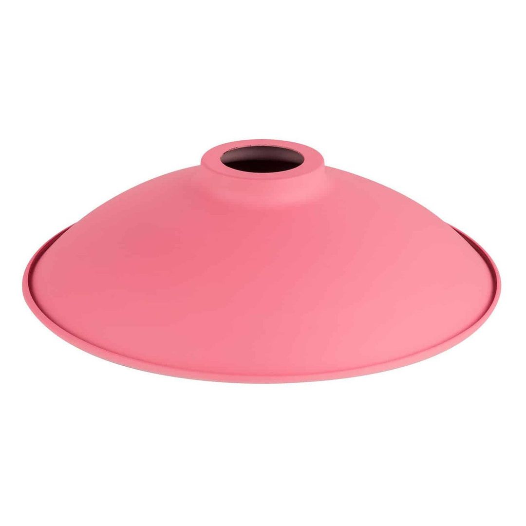 Opus 250mm Lamp Shade Diner in Hot Pink - Image 1