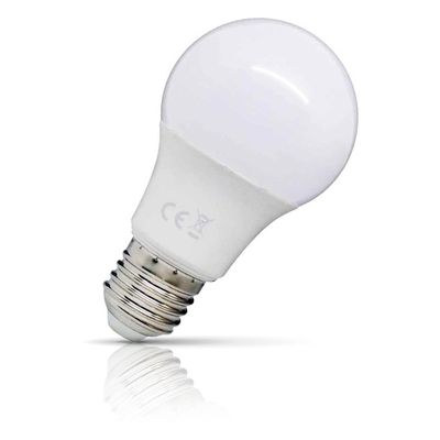 Opus LED GLS Light Bulb E27 5W (40W Eqv) Dimmable Tri-Colour CCT 3000K-6500K Screw Opal