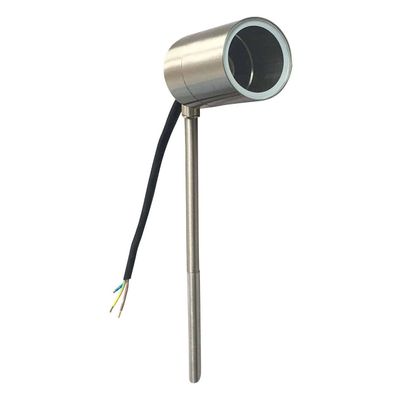 Opus Adjustable Garden Spike Outdoor Lights in Chrome
