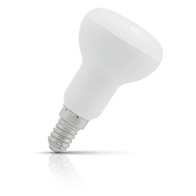 Opus LED R50 Reflector Light Bulb E14 6W Warm White 3000K Spotlight Small Screw Opal