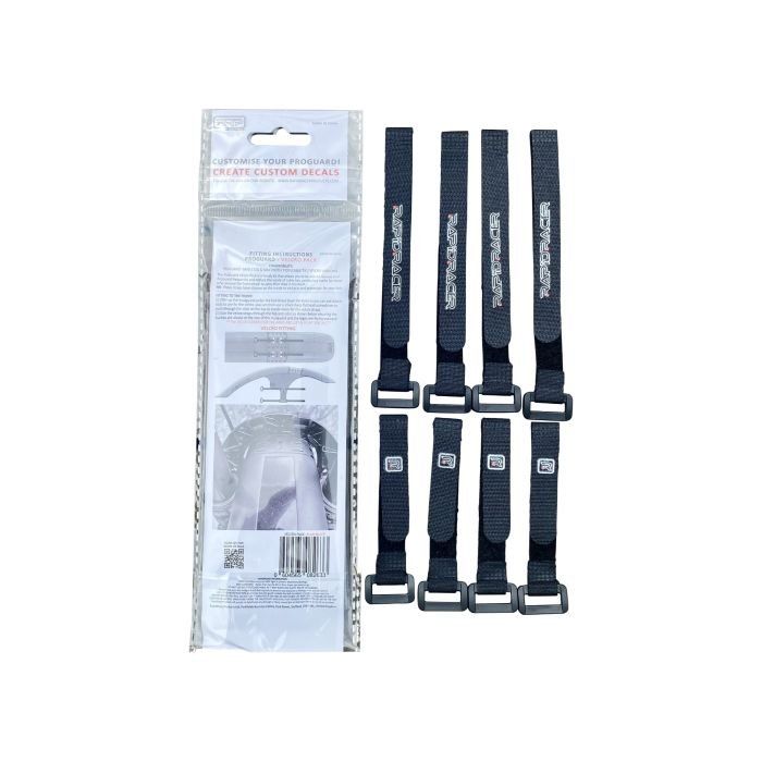 RRP ProGuard Hook & Loop Straps - Black - Image 1