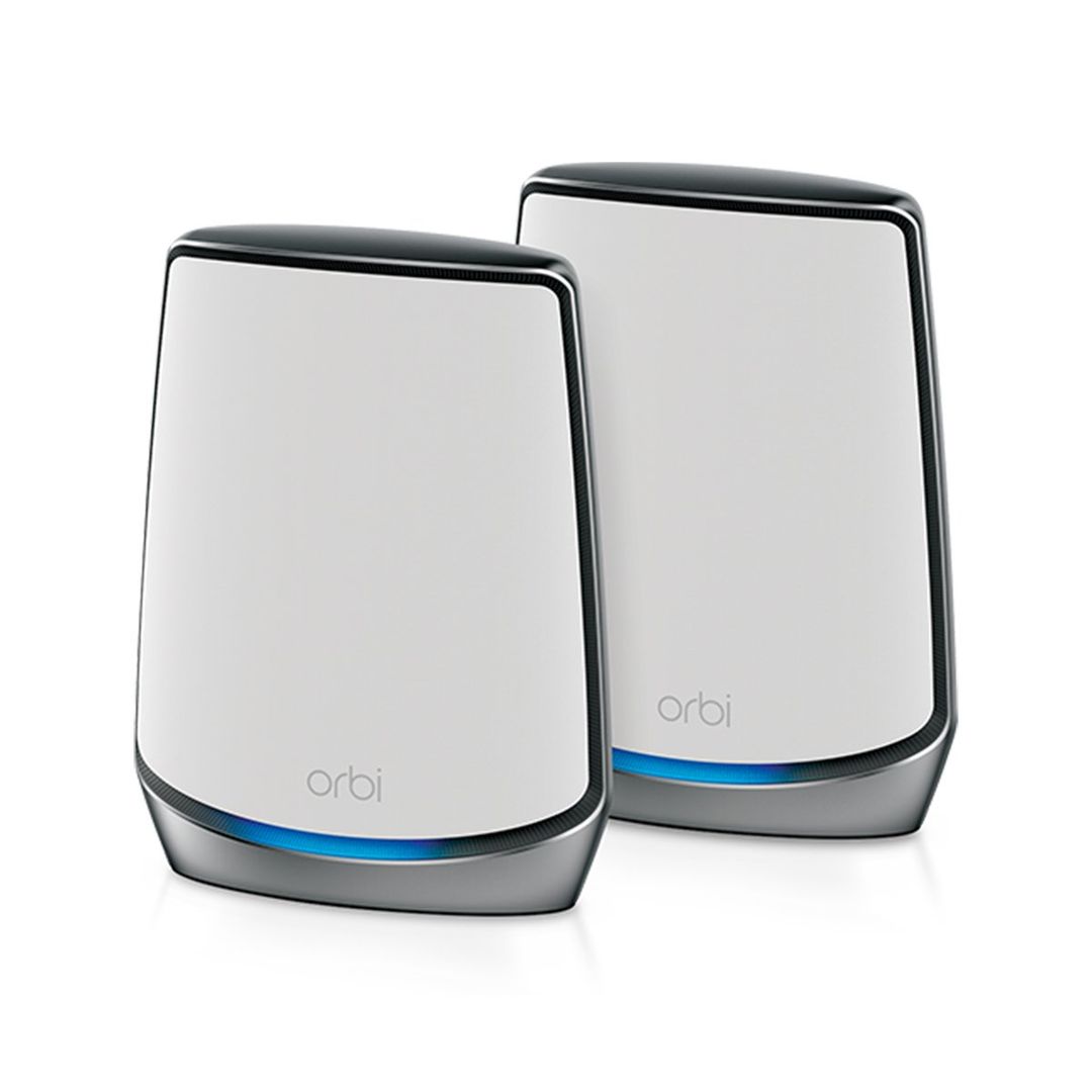 NETGEAR Orbi RBK852 AX6000 WiFi 6 Mesh System Tri-band (2.4 GHz / 5 GHz / 5 GHz) Wi-Fi 6 (802.11ax) Grey, White 8 Internal - Image 1