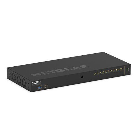 NETGEAR M4250-10G2XF-PoE+ Managed L2/L3 Gigabit Ethernet (10/100/1000) Power over Ethernet (PoE) 1U Black - Image 1