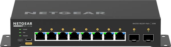 NETGEAR 8x1G PoE+ 220W and 2xSFP+ Managed Switch