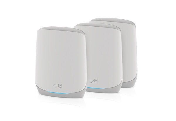 NETGEAR Orbi RBK763S Tri-band (2.4 GHz / 5 GHz / 5 GHz) Wi-Fi 6 (802.11ax) White 7 Internal - Image 1