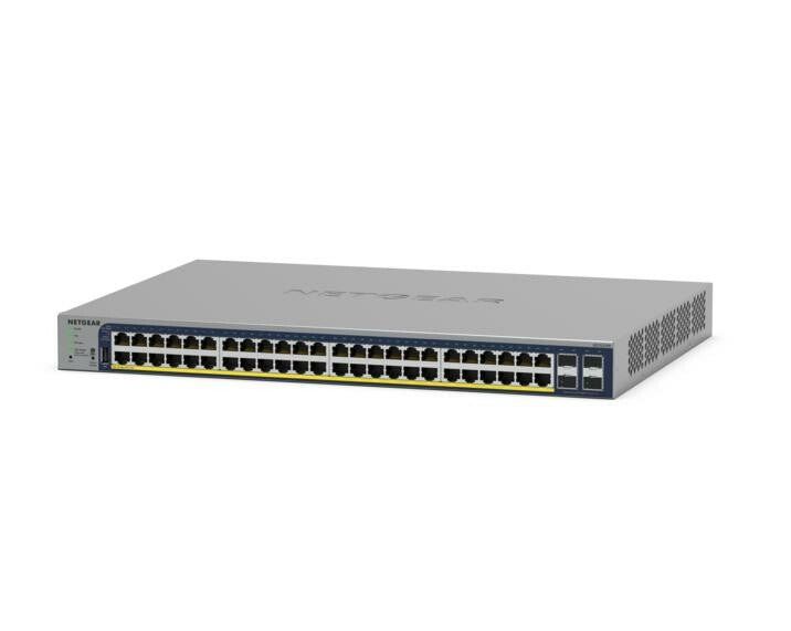 NETGEAR GS728TP Managed L2/L3/L4 Gigabit Ethernet (10/100/1000) Power over Ethernet (PoE) Grey - Image 1